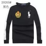 long sleeves t shirt ralph lauren sport an crown polo shirt black